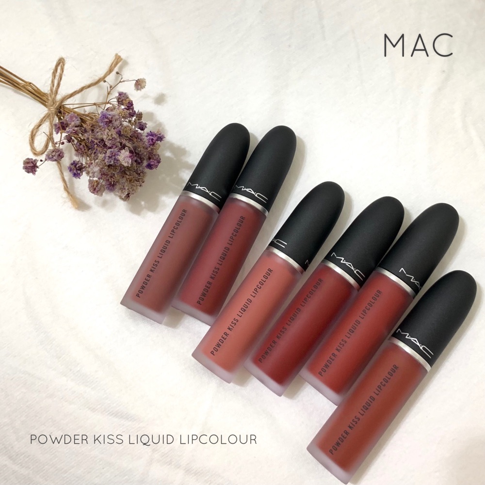 Mac 絲柔粉霧唇釉 100 準度全試色 Popo筆記