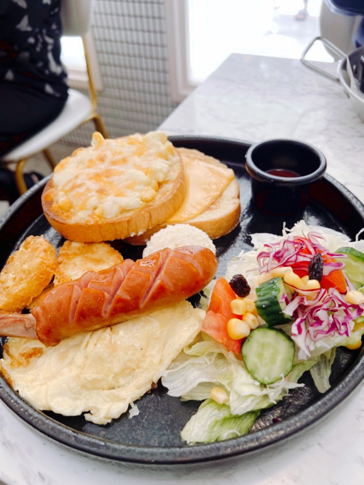 板橋｜小食甜早午餐永豐店·韓系粉紅網美風 ｜ POPO筆記