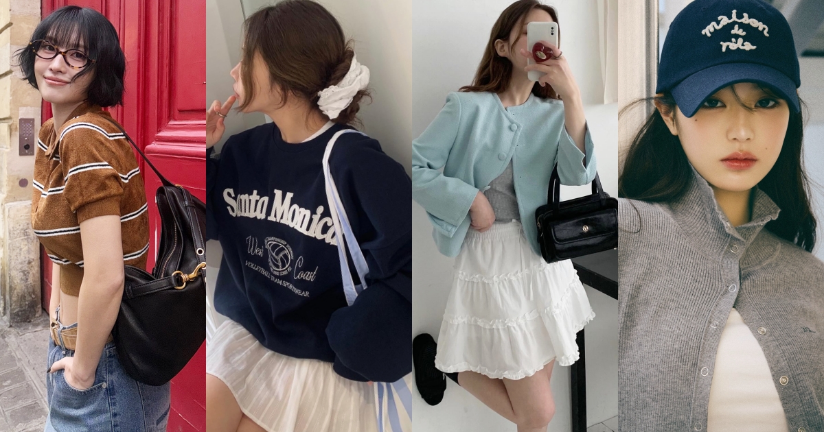 花小錢就能超時髦！2025韓國女生穿搭5大標配！澎澎髮圈、老帽、還有「這個」韓妞必備！