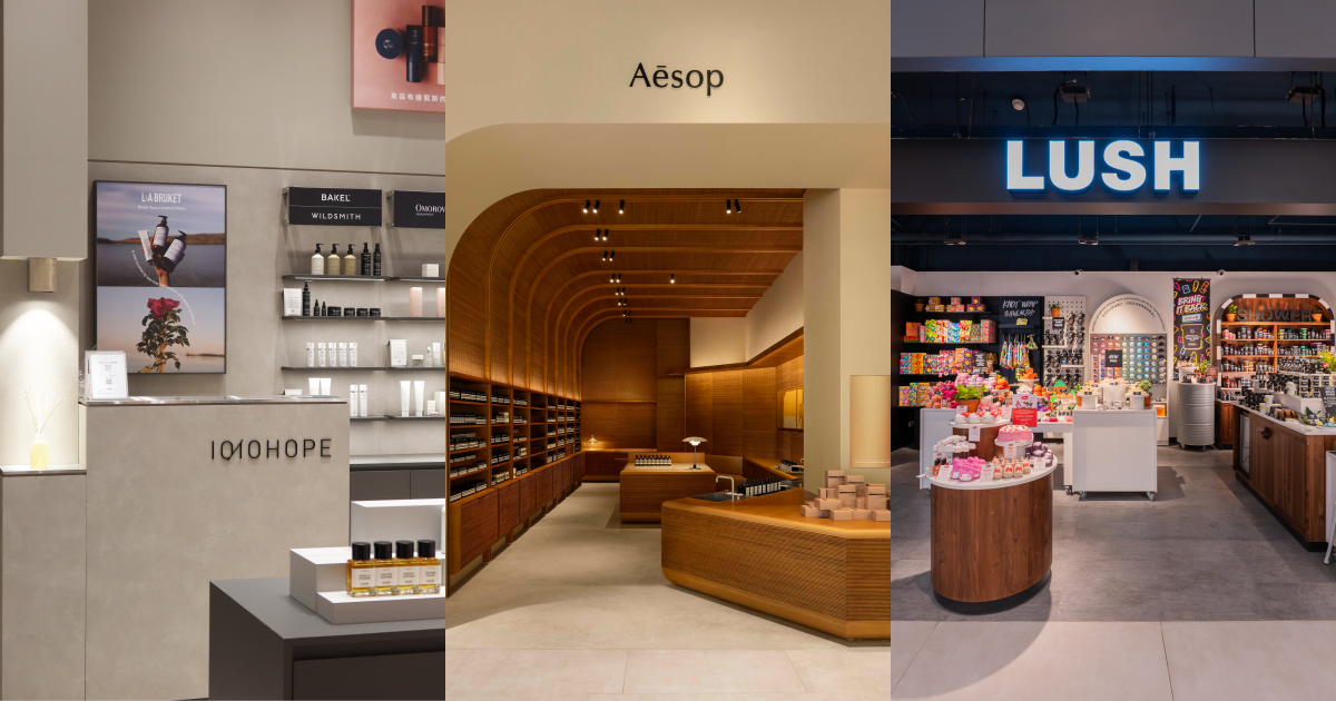 新光三越台南小北門新開幕「美妝必逛品牌」推薦！Aesop在地美學店裝、 1010hope極簡自然風、LUSH也插旗台南！