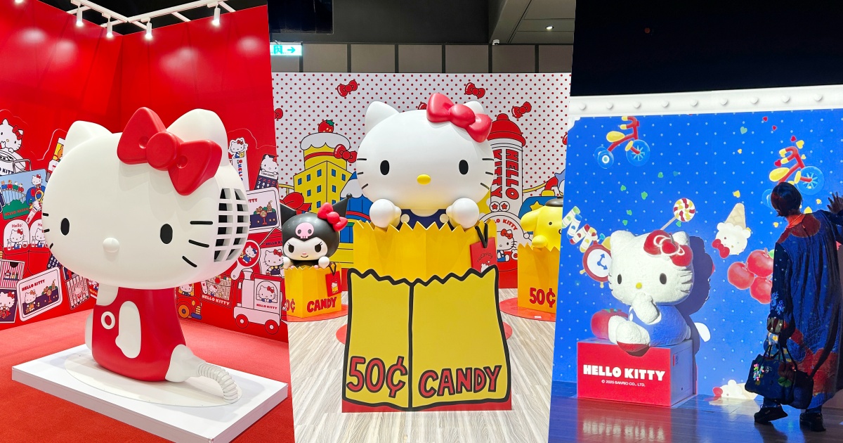 日本Hello Kitty展正式來台！台灣限定「變裝互動裝置」、超Q巨大凱蒂貓公仔必拍亮點一次看！