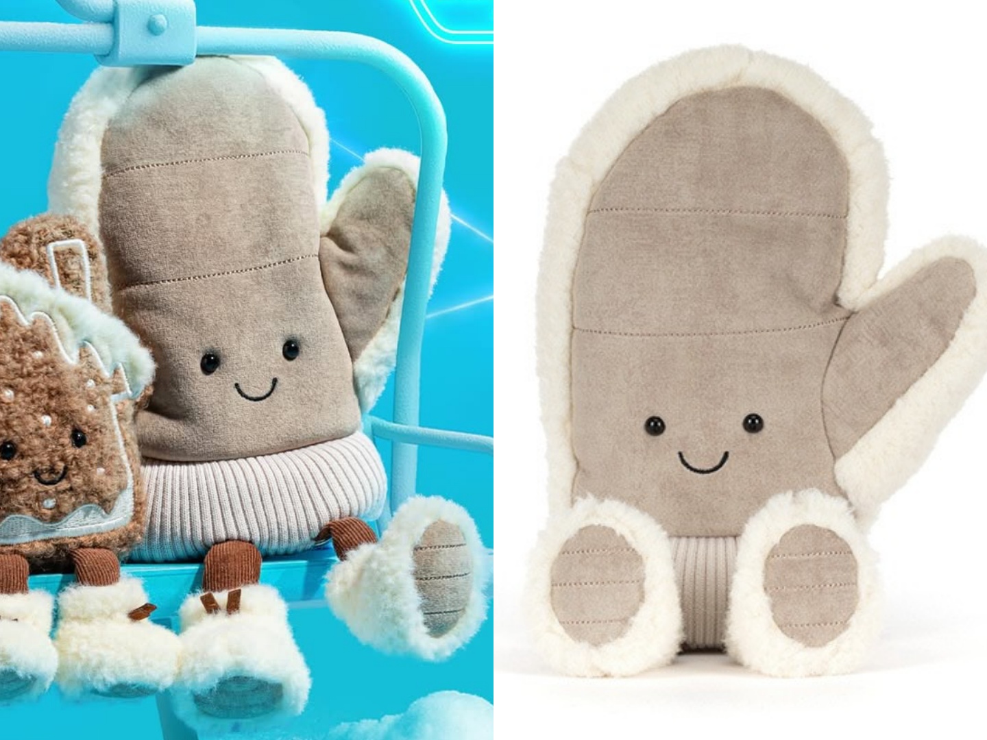 Jellycat最新必買「滑雪俱樂部」限定周邊！超可愛「登山服巴賽羅熊 