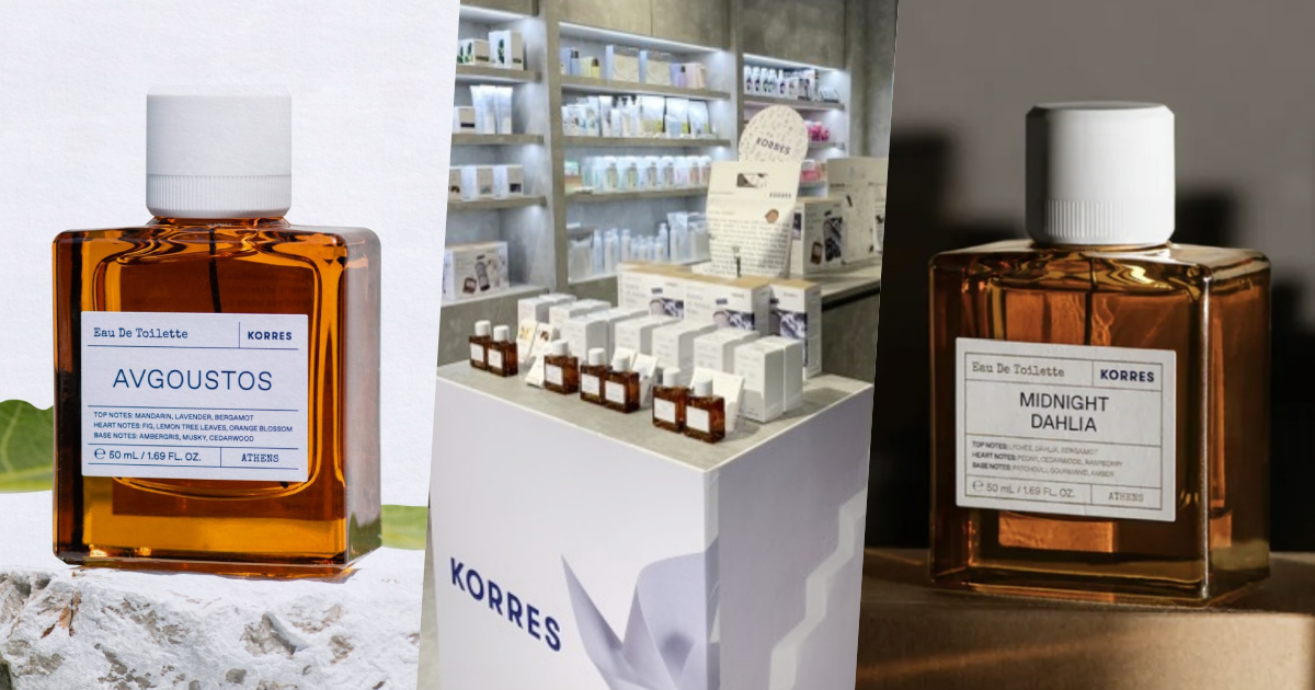 希臘植萃KORRES的溫柔聖誕禮物！「白色無花果＆午夜邂逅」新香登場，人氣清晨告白香氛禮盒、滾香三入組太想買回家收藏！