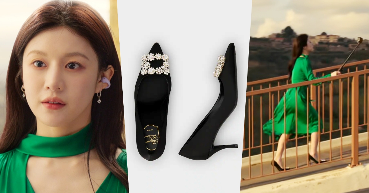  韓劇女主御用美鞋！《愛情怎麼翻譯?》高允貞第一集就穿這雙RV「花鑽跟鞋」、人生值得投資一雙！