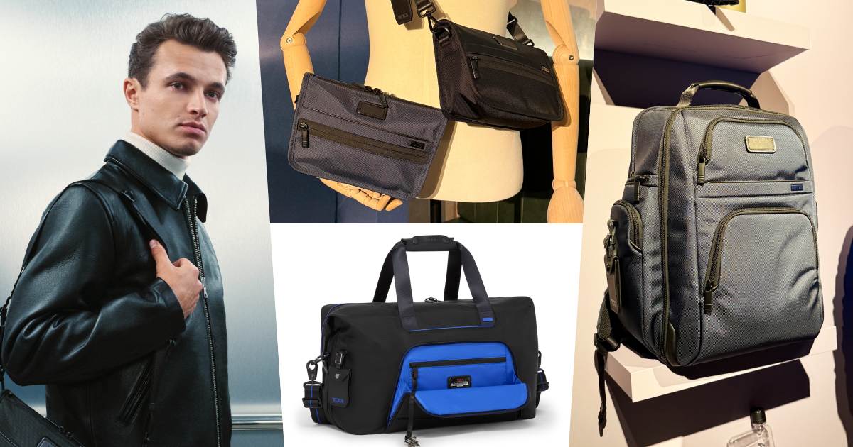 F1世界冠軍Lando愛牌！TUMI全新電光藍「登機箱、後背包」根本成功人士標配？！