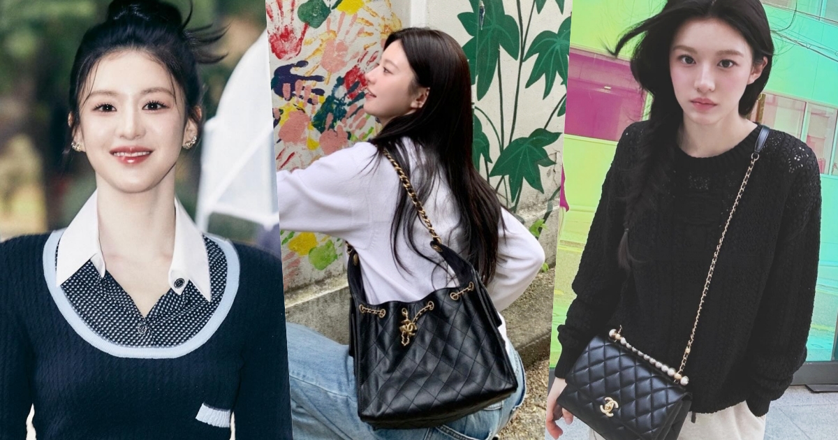 下戲也是行走的香奈兒！高允貞5款夢幻「香奈兒包」收藏盤點！爆火CHANEL 25、小書包她都有！