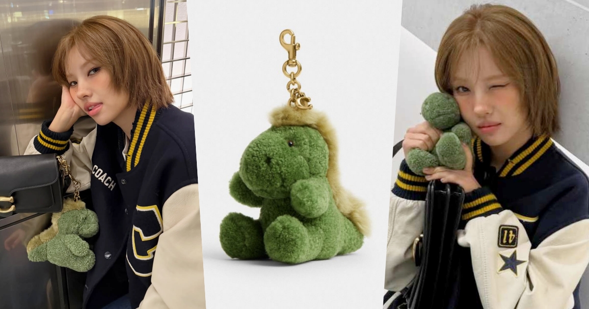 COACH大使i-dle田小娟飛紐約看秀啦！美式校園學姊感拉滿、手上「恐龍吊飾」粉絲狂問！