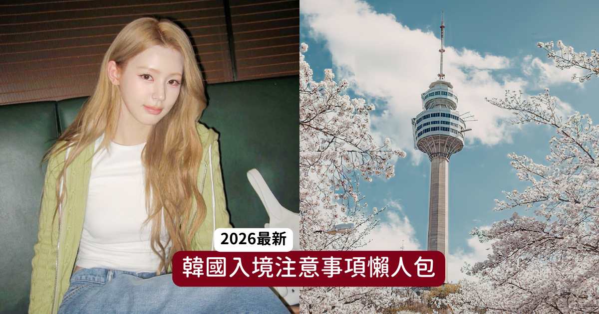 2026韓國旅遊入境注意事項懶人包！全面改線上填入境卡、「這款止痛藥」千萬別帶去！