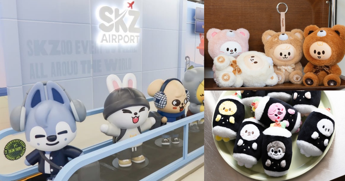 Stray Kids SKZOO快閃店來了！超可愛「鉉辰泰迪熊小貂吊飾、飯捲Felix小雞玩偶」全都要買！